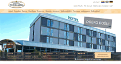 Desktop Screenshot of hotel-podravina.hr